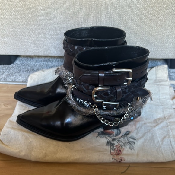 PHILOSOPHY DI LORENZO SERAFINI COWBOY BOOTS - Picture 3 of 8